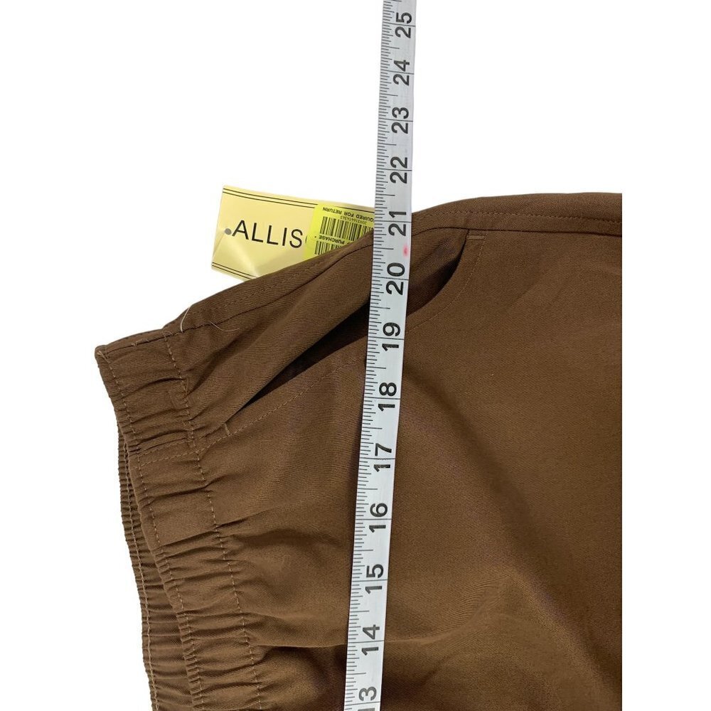 Allison Daley Women's Brown Pants - Picture 5 of 7